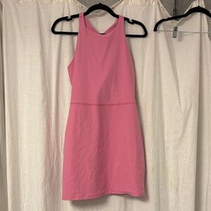 Beyond Yoga Pink Halter Athletic Dress, size Medium